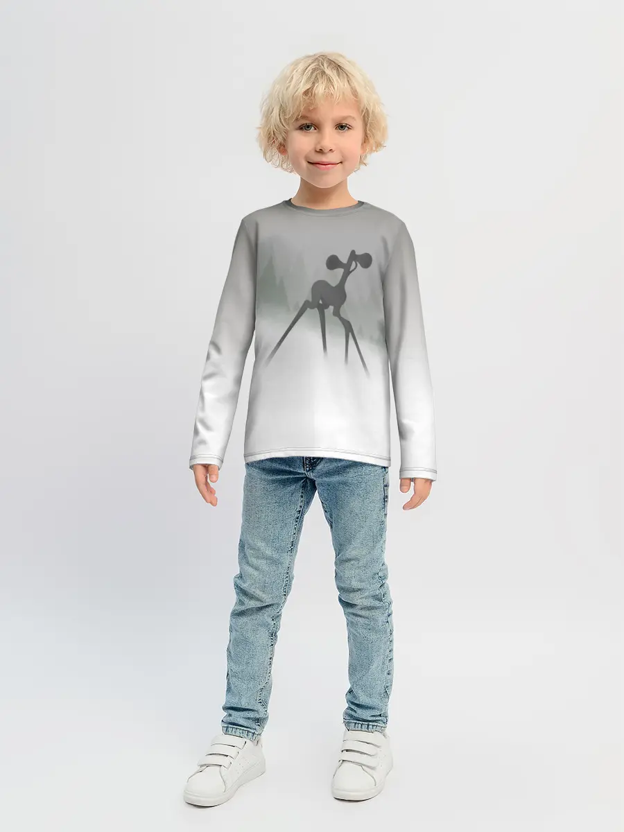 Детский лонгслив / Сиренеголовый олень