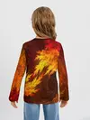 Детский лонгслив / Огненный Лис