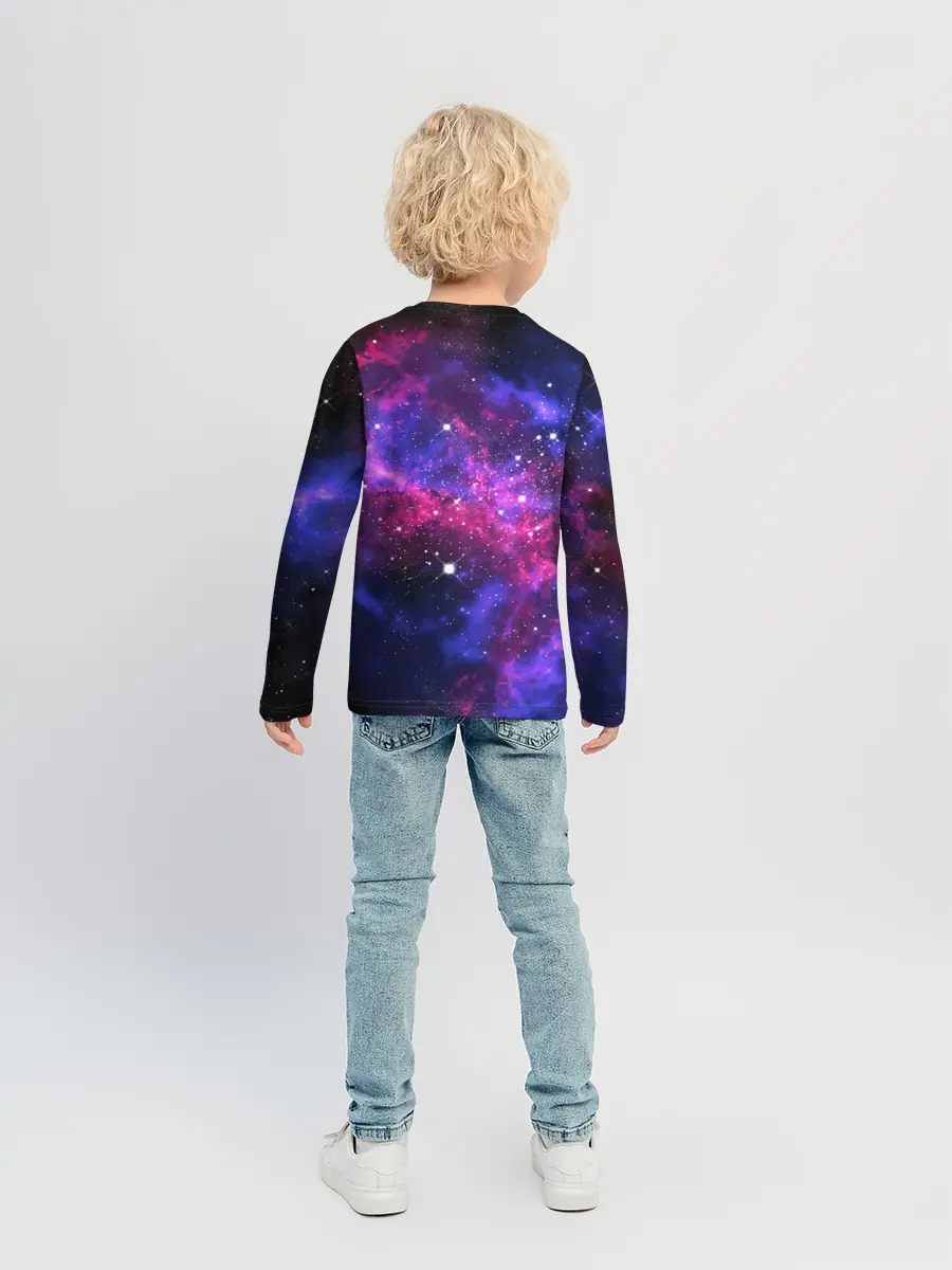 Детский лонгслив / Distant space