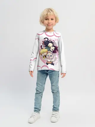 Детский лонгслив / Клинок, рассекающий демонов ПЕРСОНАЖИ