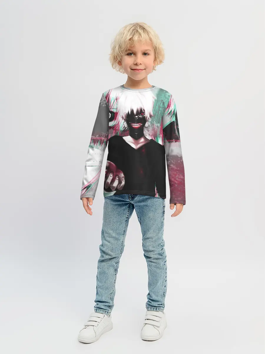 Детский лонгслив / Полугуль Канеки