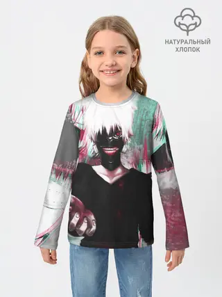 Детский лонгслив / Полугуль Канеки