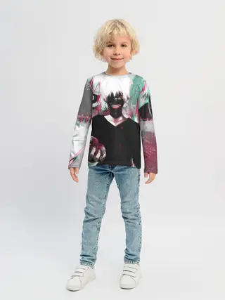 Детский лонгслив / Полугуль Канеки