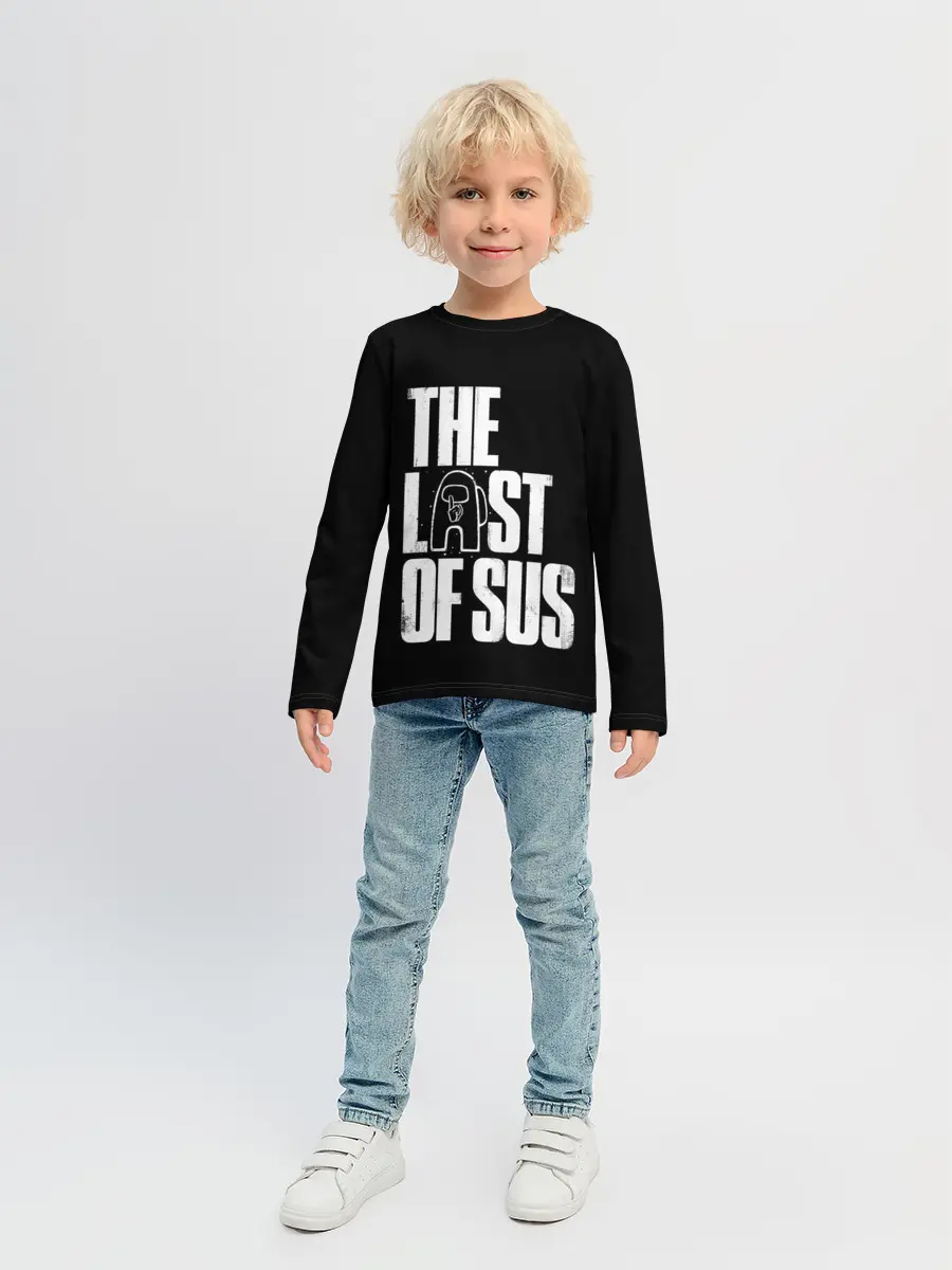 Детский лонгслив / Among Us | The Last Of Us