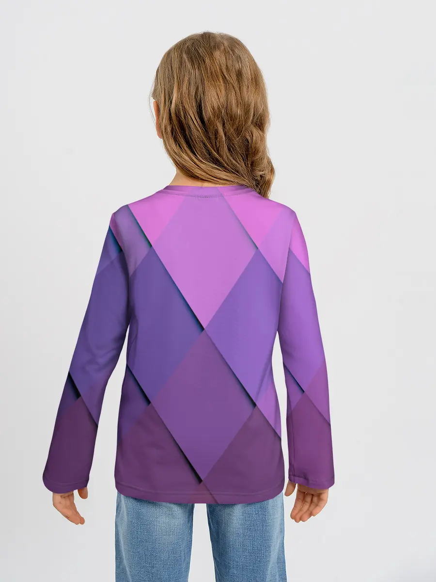 Детский лонгслив / Спортивный ромб