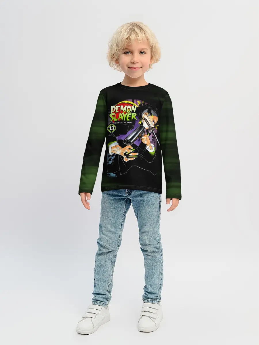 Детский лонгслив / Demon Slayer: Kimetsu no Yaiba