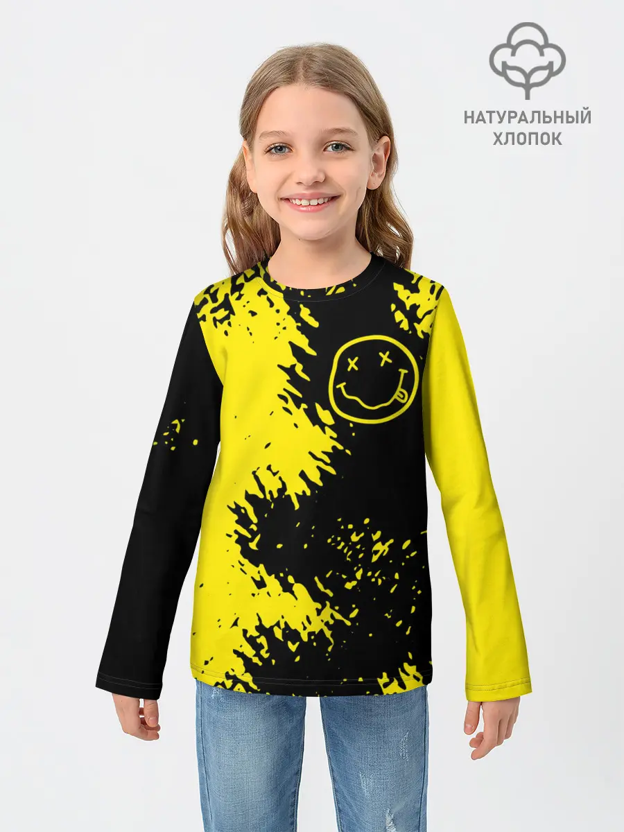 Детский лонгслив / NIRVANA.