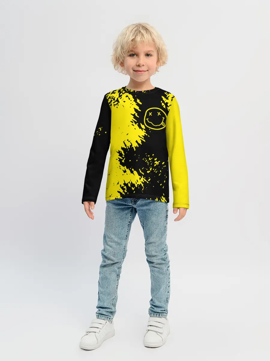 Детский лонгслив / NIRVANA.