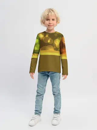 Детский лонгслив / Блики