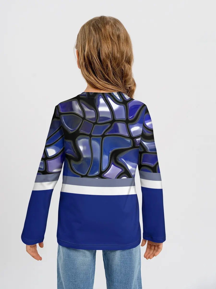 Детский лонгслив / Мозаика