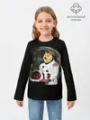 Детский лонгслив / Доги Космонавт