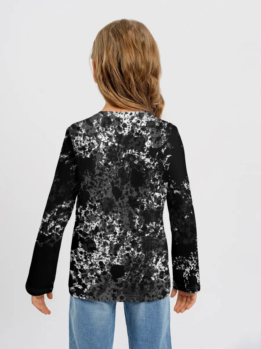 Детский лонгслив / Волчья пасть