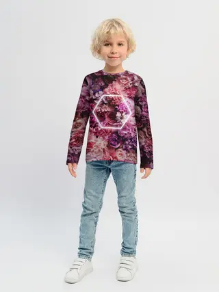 Детский лонгслив / ROSE | РОЗЫ