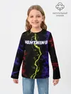 Детский лонгслив / Lightning | Молния