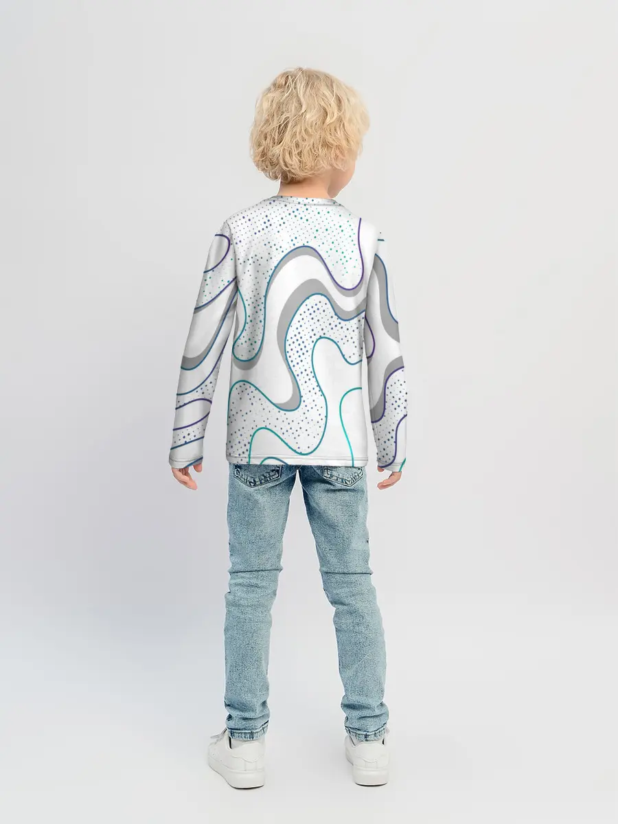 Детский лонгслив / Flowers of Spartan