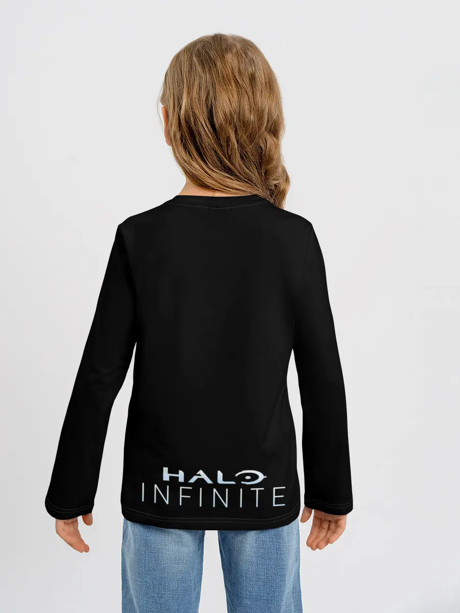 Детский лонгслив / Halo Infinite White