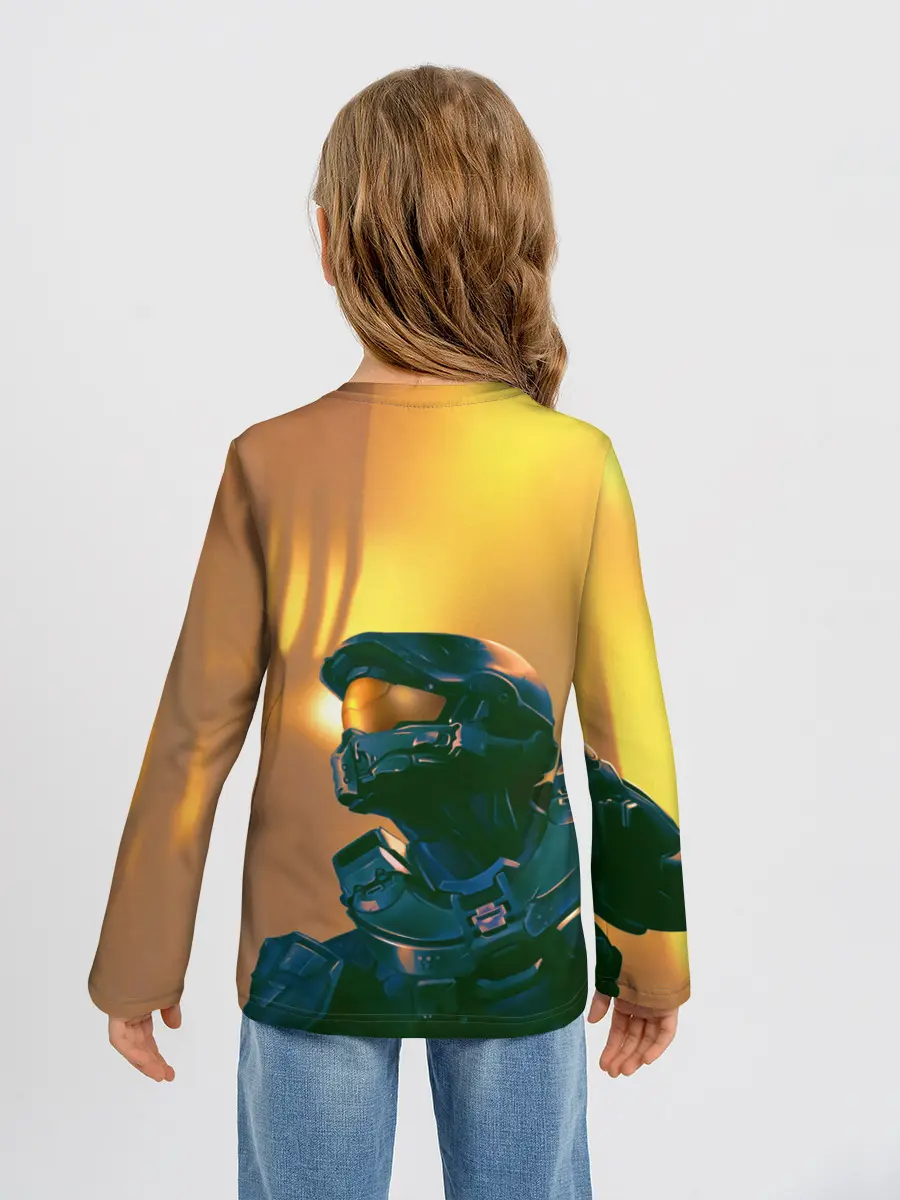 Детский лонгслив / Мастер Чиф | Halo