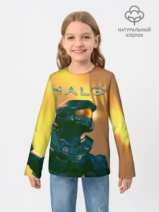 Детский лонгслив / Мастер Чиф | Halo
