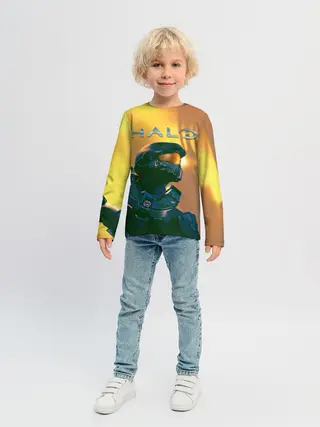 Детский лонгслив / Мастер Чиф | Halo