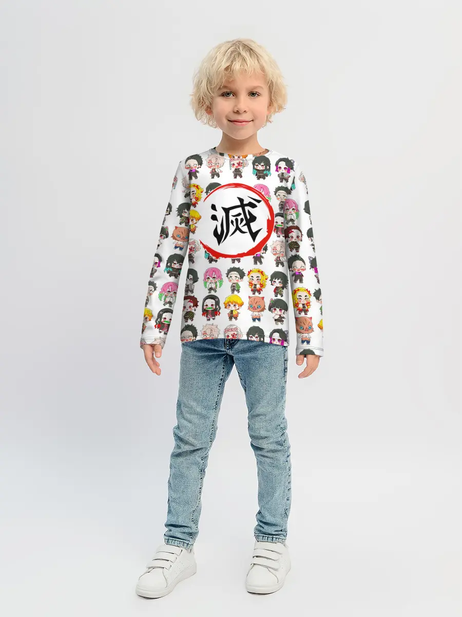 Детский лонгслив / Клинок, рассекающий демонов ПЕРСОНАЖИ