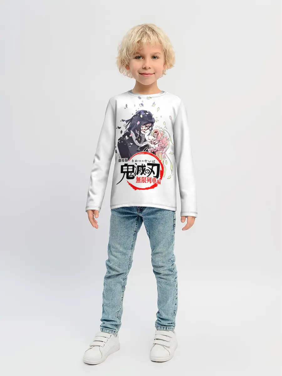Детский лонгслив / Обанай Игуро Kimetsu no Yaiba
