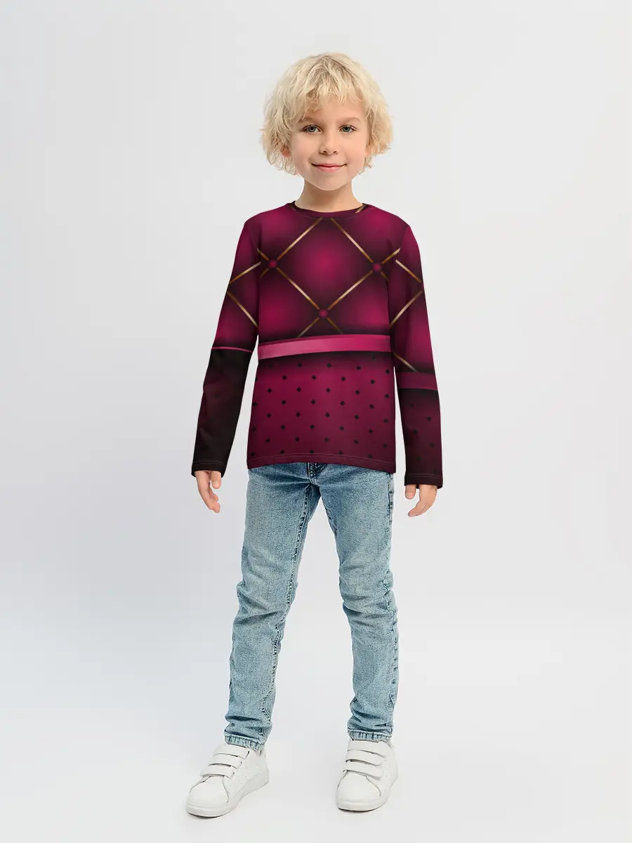 Детский лонгслив / Luxury Red