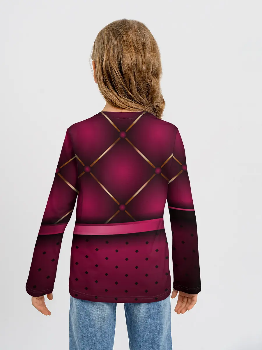 Детский лонгслив / Luxury Red
