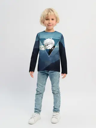 Детский лонгслив / Магическая Битва - Ты плачешь?