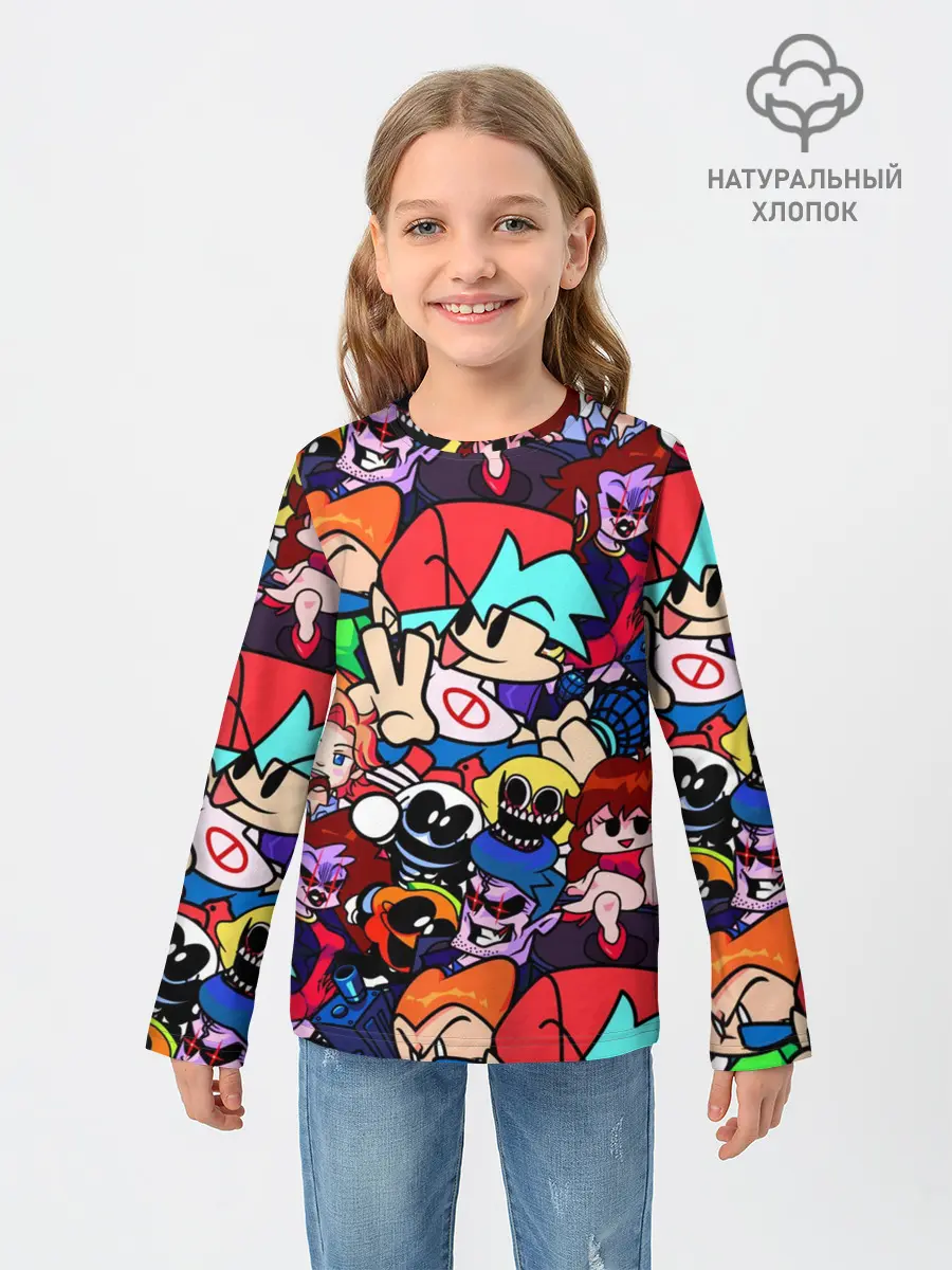 Детский лонгслив / Friday Night Funkin