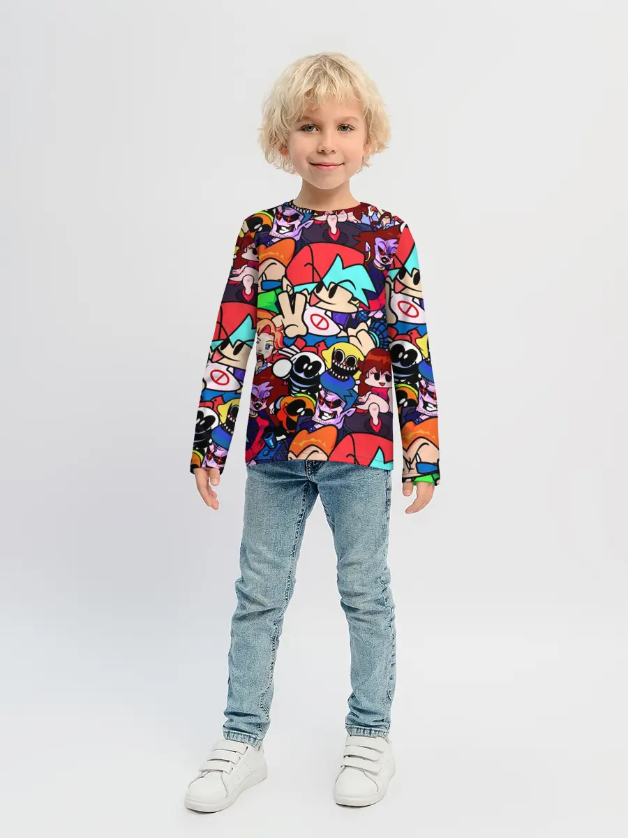 Детский лонгслив / Friday Night Funkin