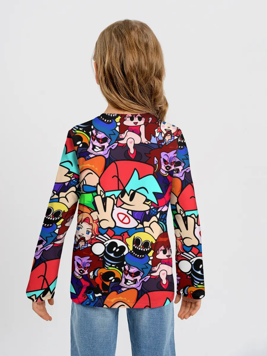 Детский лонгслив / Friday Night Funkin