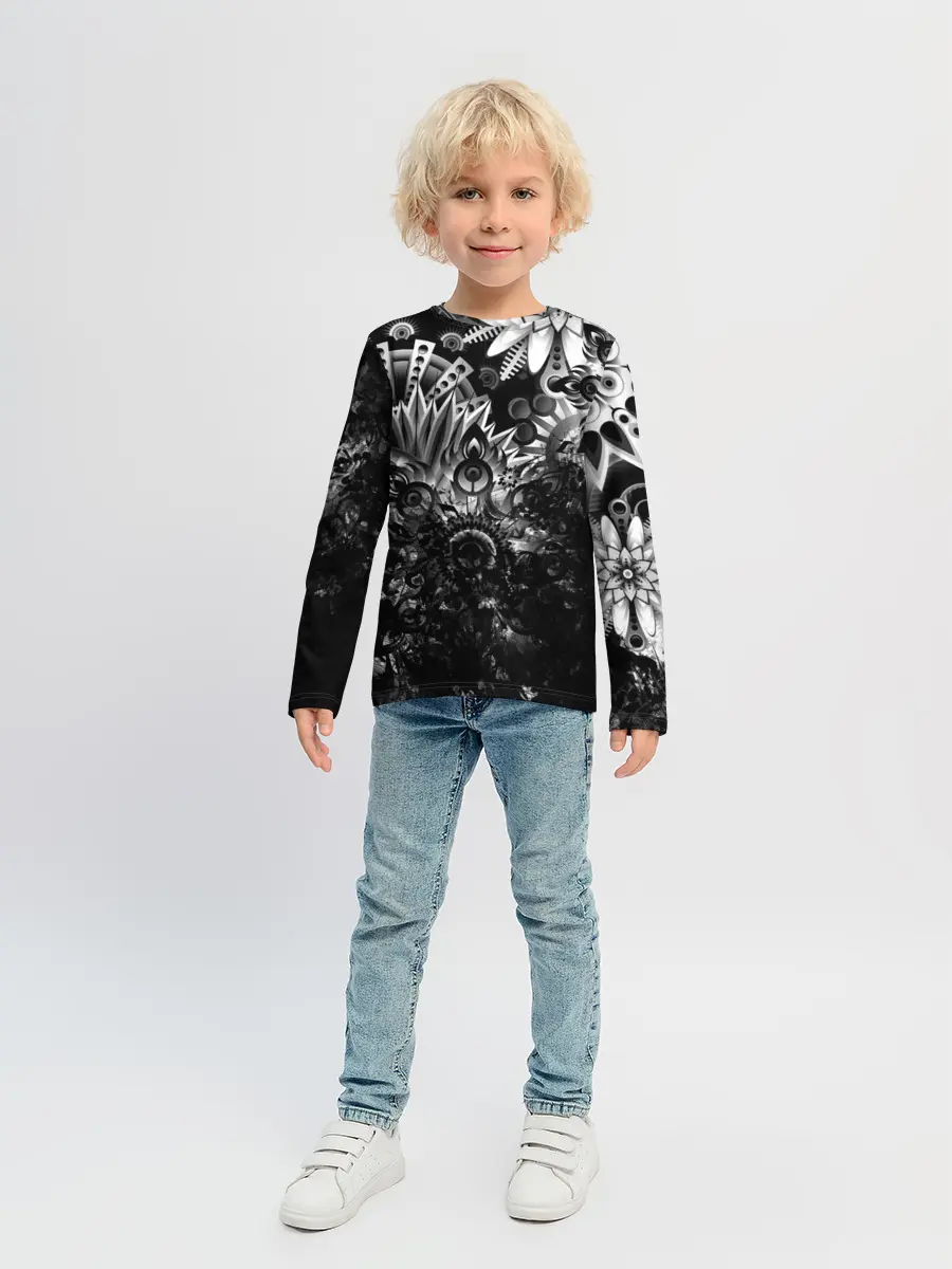 Детский лонгслив / Floral Pattern