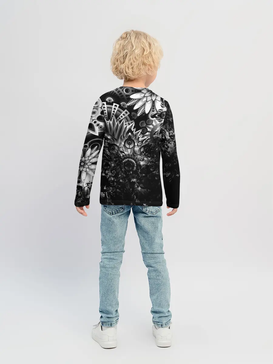 Детский лонгслив / Floral Pattern