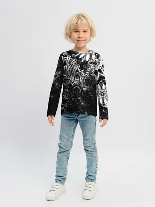 Детский лонгслив / Floral Pattern
