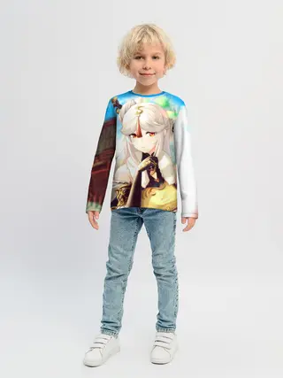 Детский лонгслив / Геншин Импакт Нин Гуан