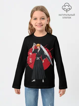 Детский лонгслив / BLEACH - Ichigo Kurosaki