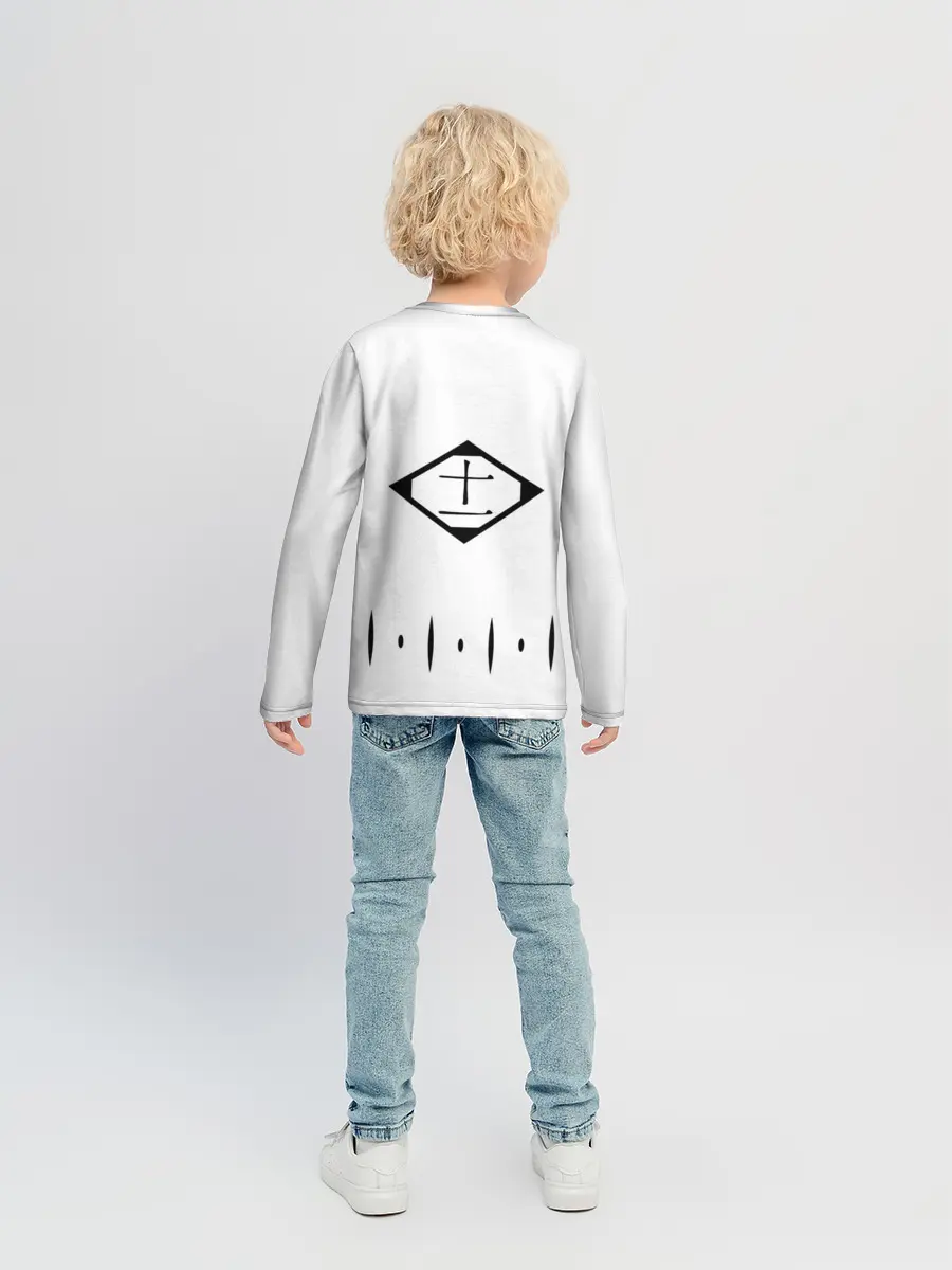 Детский лонгслив / ФОРМА КАПИТАНА ГОТЕЙ 13 СПИНА