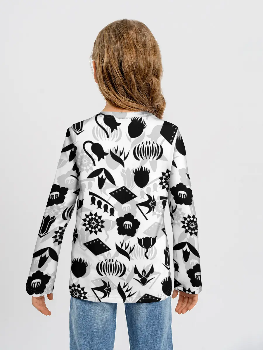 Детский лонгслив / БЛИЧ КАПИТАНЫ ГОТЕЙ 13 ЭМБЛЕМЫ