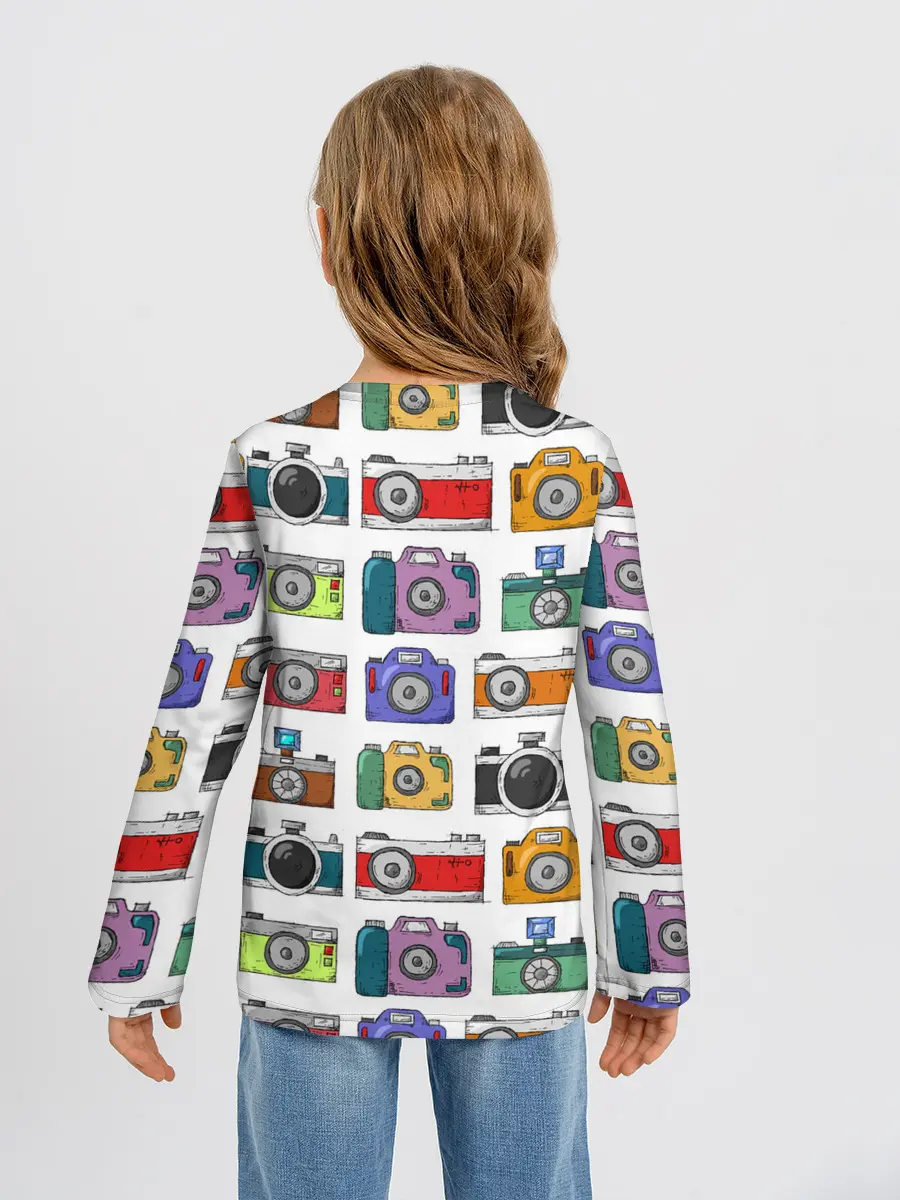 Детский лонгслив / Фотоаппараты