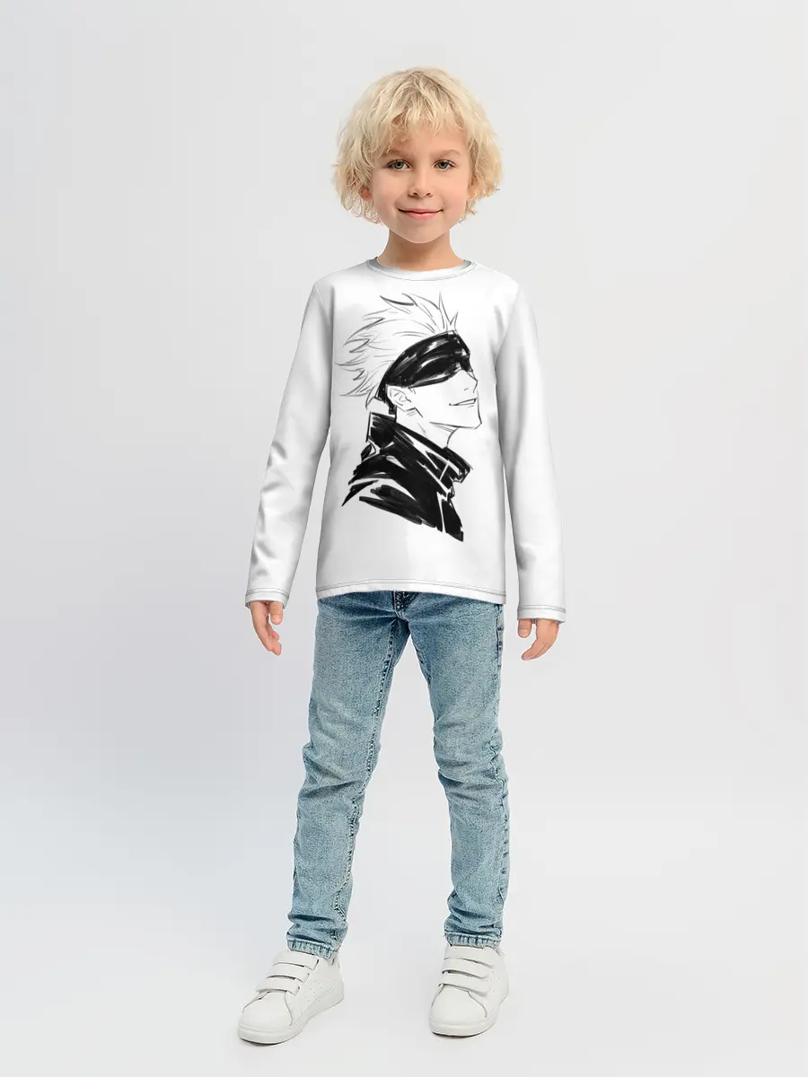 Детский лонгслив / Smile | Jujutsu kai