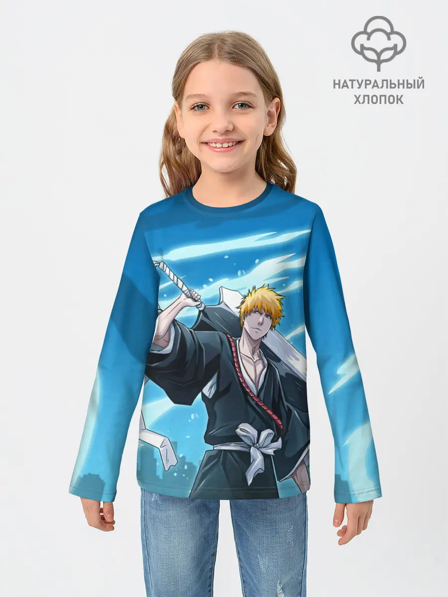 Детский лонгслив / Bleach-Ichigo