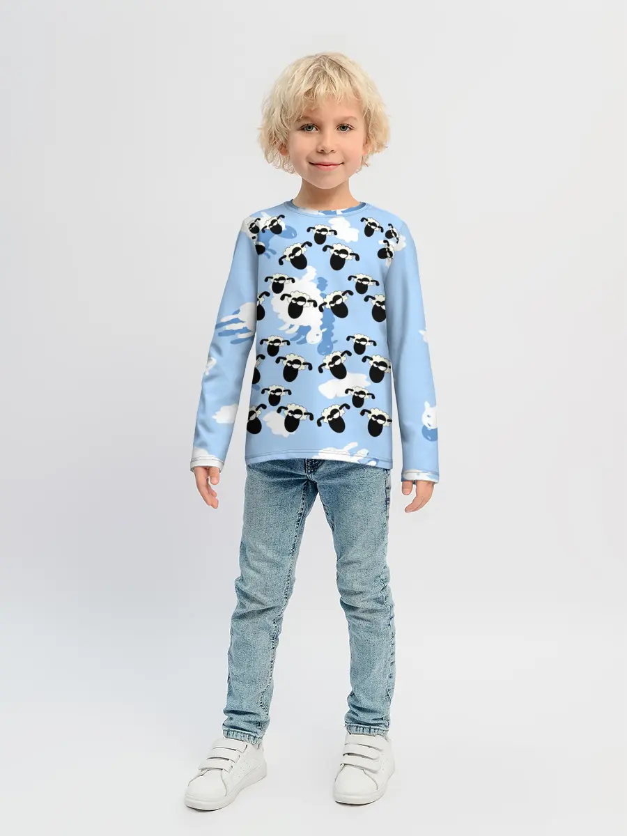 Детский лонгслив / Животные