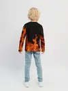 Детский лонгслив / СЕКТОР ГАЗА FIRE