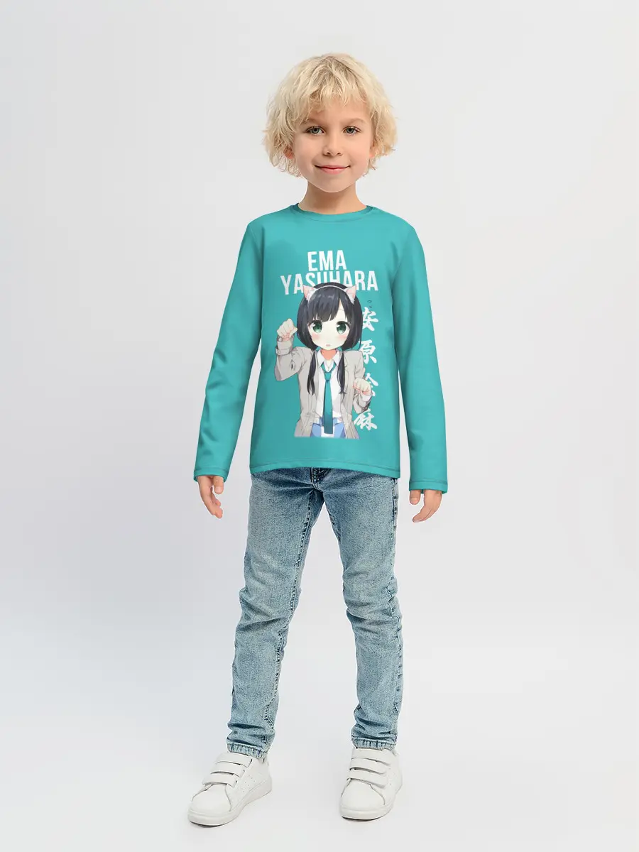 Детский лонгслив / Эма Ясухара / Ema Yasuhara