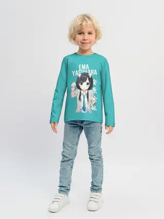 Детский лонгслив / Эма Ясухара / Ema Yasuhara
