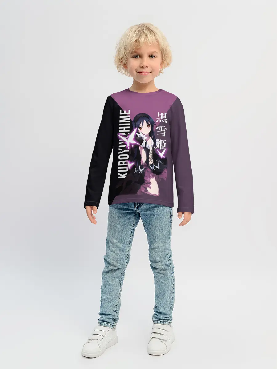 Детский лонгслив / Черноснежка / Kuroyukihime