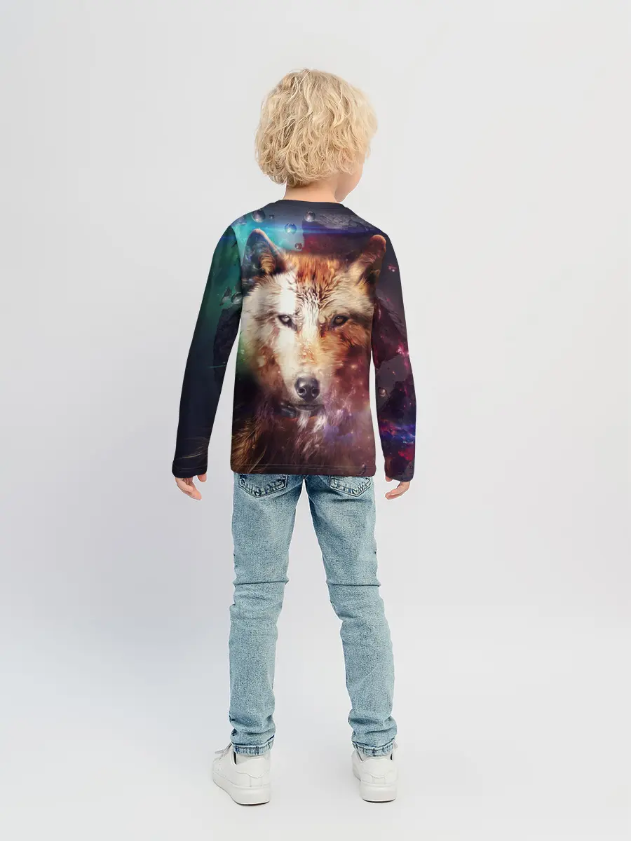 Детский лонгслив / WOLF