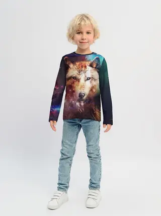 Детский лонгслив / WOLF