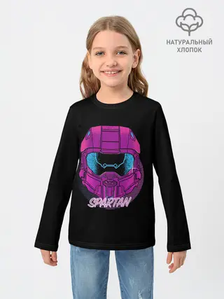 Детский лонгслив / Halo Neon