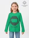 Детский лонгслив / Хэйло грин